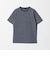 LONG FIBER COTTON ボーダー クルーネック 半袖 Tシャツ