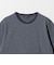 LONG FIBER COTTON ボーダー クルーネック 半袖 Tシャツ