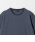 LONG FIBER COTTON ボーダー クルーネック 半袖 Tシャツ