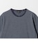 LONG FIBER COTTON ボーダー クルーネック 半袖 Tシャツ