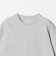LONG FIBER COTTON クリア クルーネック 半袖 Tシャツ