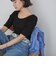 カップデザインネックTシャツ / カップインナー