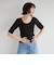 カップデザインネックTシャツ / カップインナー