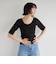 カップデザインネックTシャツ / カップインナー
