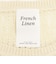 フレンチリネン メッシュ プルオーバー ニット
