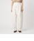 ［size SHORTあり］イージー カーブ パンツ オフホワイト ウォッシャブル