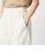 ［size SHORTあり］イージー カーブ パンツ オフホワイト ウォッシャブル