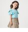 ショルダースリット フリルTシャツ / キッズ  100cm-130cm