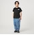 ＜THE NORTH FACE＞ショートスリーブ バックスクエア ロゴTシャツ / キッズ  110cm-120cm