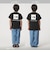 ＜THE NORTH FACE＞ショートスリーブ バックスクエア ロゴTシャツ / キッズ  110cm-120cm