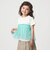 【スタメンシリーズ】チュールドッキング Tシャツ / キッズ  100cm-160cm UVカット 接触冷感  吸水速乾