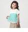 【スタメンシリーズ】チュールドッキング Tシャツ / キッズ  100cm-160cm UVカット 接触冷感  吸水速乾
