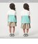 【スタメンシリーズ】チュールドッキング Tシャツ / キッズ  100cm-160cm UVカット 接触冷感  吸水速乾