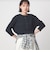 【WEB限定】＜at ease＞ワッフル ヘンリーネック 5分袖 カットソー