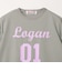 【別注】＜LOGAN knitting mills＞ナンバリング Tシャツ / キッズ  120cm-160cm