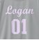 【別注】＜LOGAN knitting mills＞ナンバリング Tシャツ / キッズ  120cm-160cm