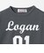 【別注】＜LOGAN knitting mills＞ナンバリング Tシャツ / キッズ  120cm-160cm