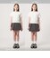 【COOL CHIC GIRLS STYLE】小花柄 Tシャツ / キッズ  120cm-160cm
