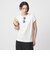 グロッシー フレンチスリーブ Tシャツ 制菌