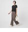 グロッシー フレンチスリーブ Tシャツ 制菌
