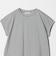グロッシー フレンチスリーブ Tシャツ 制菌