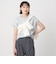 グロッシー フレンチスリーブ Tシャツ 制菌