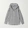 【WEB限定】＜at ease＞フード チェック シャツ