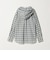 【WEB限定】＜at ease＞フード チェック シャツ