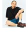 WONDER CLOTH クルーネック 半袖 Tシャツ -ストレッチ・接触冷感・吸水速乾-