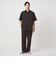 WONDER CLOTH ジャストルーズ レギュラーカラー 半袖 シャツ -ストレッチ・接触冷感・吸水速乾-