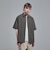 WONDER CLOTH ジャストルーズ レギュラーカラー 半袖 シャツ -ストレッチ・接触冷感・吸水速乾-
