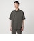 WONDER CLOTH ジャストルーズ レギュラーカラー 半袖 シャツ -ストレッチ・接触冷感・吸水速乾-