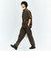 WONDER CLOTH ジャストルーズ レギュラーカラー 半袖 シャツ -ストレッチ・接触冷感・吸水速乾-
