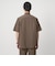 WONDER CLOTH ジャストルーズ レギュラーカラー 半袖 シャツ -ストレッチ・接触冷感・吸水速乾-