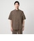 WONDER CLOTH ジャストルーズ レギュラーカラー 半袖 シャツ -ストレッチ・接触冷感・吸水速乾-