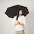【別注】＜because＞パイピング アンブレラ 長傘 晴雨兼用 レイン UVカット