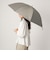 【別注】＜because＞パイピング アンブレラ 長傘 晴雨兼用 レイン UVカット