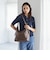 【WEB限定】＜PARTE＞ダブルバックル 2WAYショルダーバッグ  はっ水