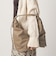 【WEB限定】＜PARTE＞ダブルバックル 2WAYショルダーバッグ  はっ水