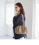 ＜PARTE＞2WAYギャザーボストンバッグ はっ水
