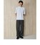 ダブルフェイス クルーネック 半袖 Tシャツ カットソー -吸水速乾・抗菌-
