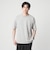 ダブルフェイス クルーネック 半袖 Tシャツ カットソー -吸水速乾・抗菌-