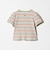 テレコ マルチボーダー Tシャツ 100cm-160cm