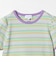 テレコ マルチボーダー Tシャツ 100cm-160cm