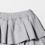 ミニ裏毛 フリル キュロット（グレー）140cm-160cm