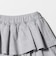 ミニ裏毛 フリル キュロット（グレー）140cm-160cm