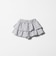 ミニ裏毛 フリル キュロット（グレー）100cm-130cm