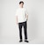 【WEB限定】JUST fit ポンチ 半袖 Tシャツ カットソー -汗染み防止-