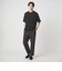 【WEB限定】JUST fit ポンチ 半袖 Tシャツ カットソー -汗染み防止-