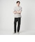 【WEB限定】JUST fit ポンチ 半袖 Tシャツ カットソー -汗染み防止-